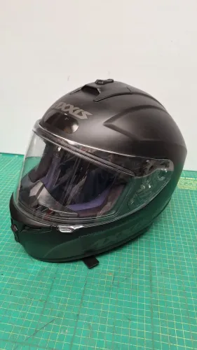 capacete Axxis Draken Monocolor Preto Fosco
