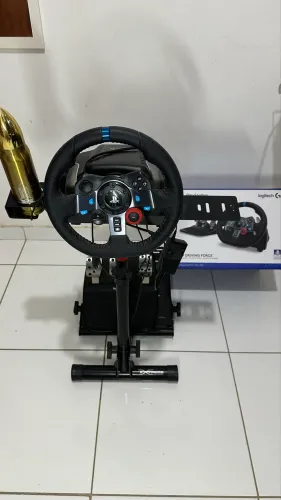 Volante G29 original + Suporte Cockpit Para Volante 