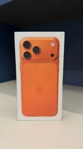 IPHONE 17 PRO MAX 256GB NOVO NA COR LARANJA TEMOS OUTRAS CORES TAMBEM