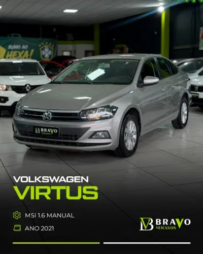 Volkswagen Virtus 1.6 MSI Flex 16V 5P Mec. 2021