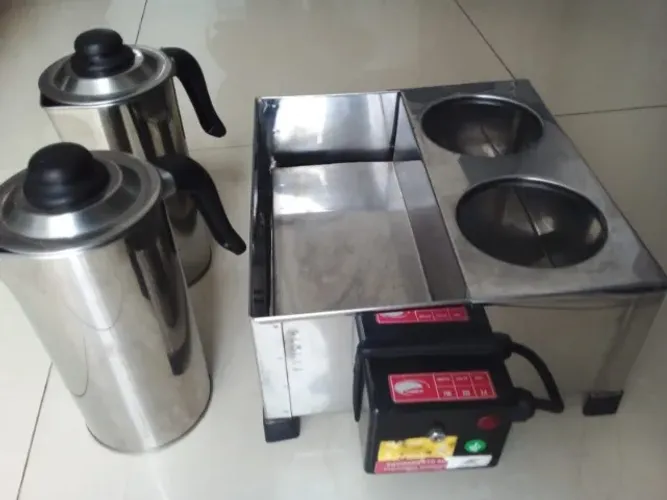 Esterilizador Elétrico Profissional Inox 2 Bules 220v
