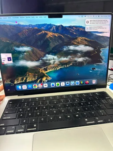 MacBook Pro 14 M1 Pro 16GB 1TB Prata 2021 - Bateria 94%