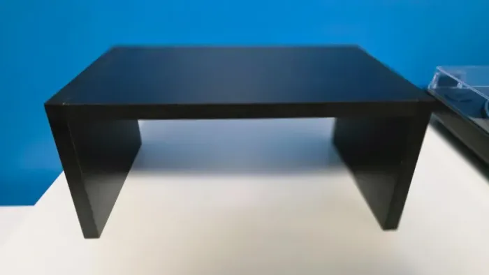 Suporte de madeira MDF preto