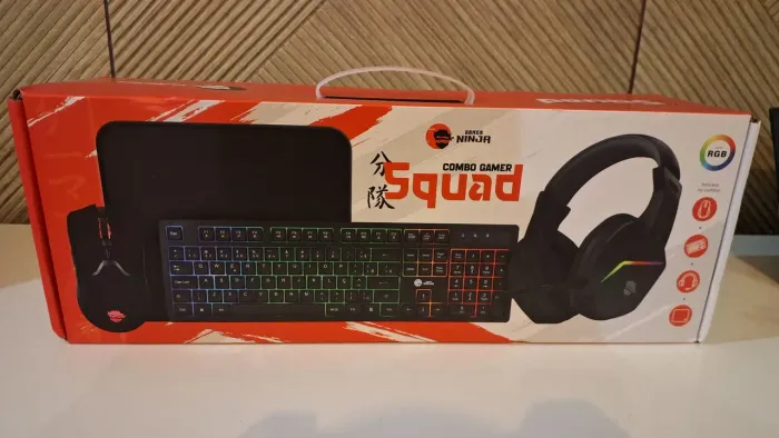 COMBO GAMER SQUAD - SEU SETUP COMPLETO EM UM ÚNICO Kit novo na caixa