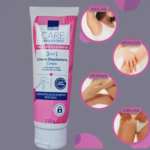 Creme depilatório corporal 
