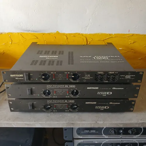 Amplificador wattsom modelo Slin (valor do anúncio é a unidade)