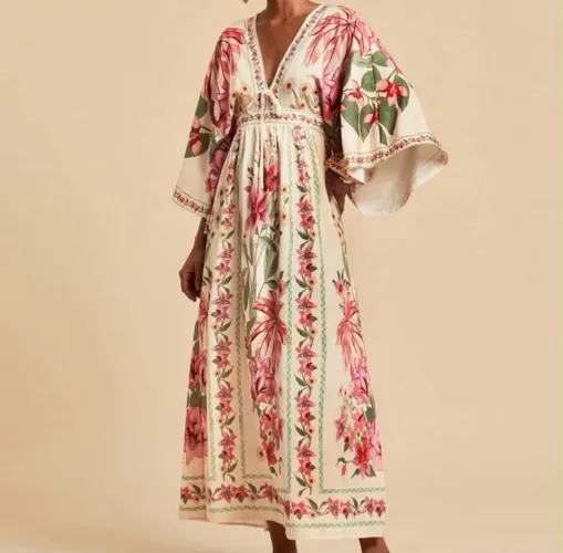Vestido estilo farm