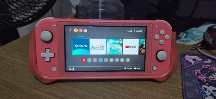 Nintendo switch lite desbloqueado