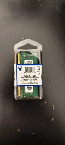memória ram 8gb ddr4 Kingston para notebook