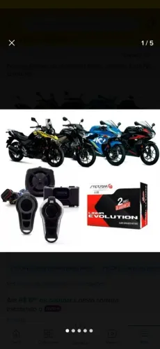 Alarme stetison  motos