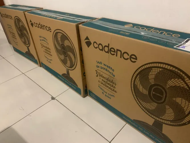 Ventiladores novos! Nunca usados lacrados na caixa apenas: 199,00 cada.