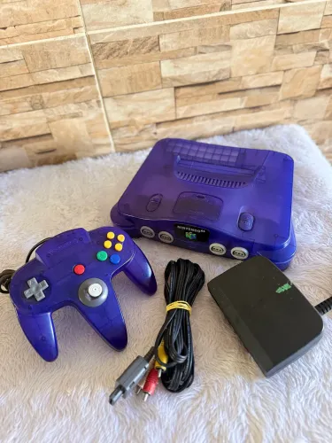 Nintendo 64 Sabores UVA com acessórios originais ( faço envio )