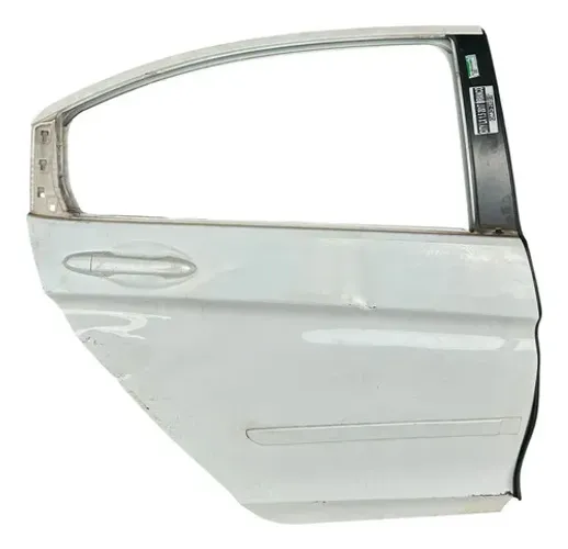Porta Traseira Direita Carona Honda City 2017 ( Avariada ) Traseira Direita Branco