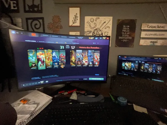 Vendo monitor curvo 32 pg