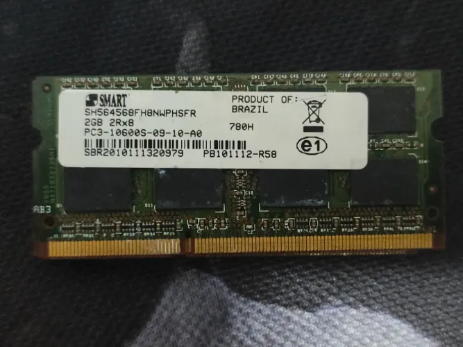 Memoria Ram DDR3 2gb Notebook