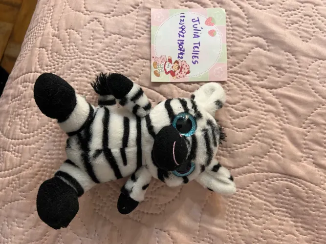 Pelúcia Zebra Ty Beanie Boos 