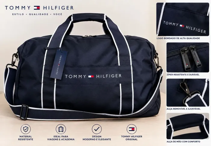 Bolsa de Viagem Tommy Hilfiger - Com Estilo e Praticidade