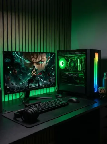 PC GAMER MÁQUINA DE GUERRA! RYZEN 5 5600 + RTX 4060 | RODA TUDO NO ULTRA!