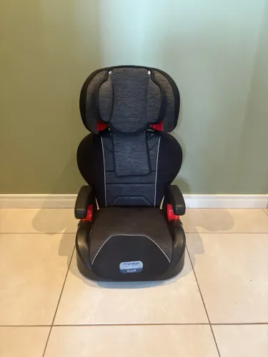 Cadeira Auto Protege Reclinável Mesclado Cinza - Burigotto