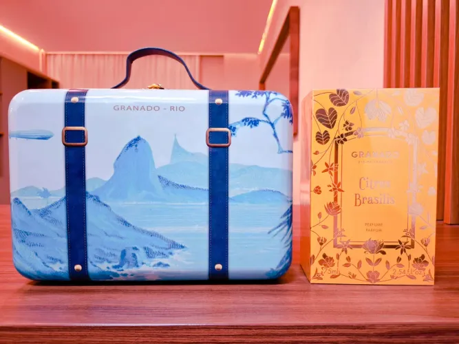 Kit Granado: Maleta Bossa e Perfume Citrus Brasilis