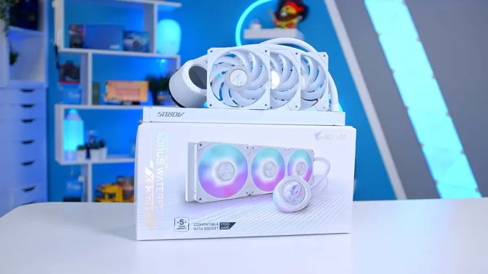 Water Cooler Gigabyte Aorus Waterforce II 360 ICE, ARGB, 360mm, Intel-AMD, White