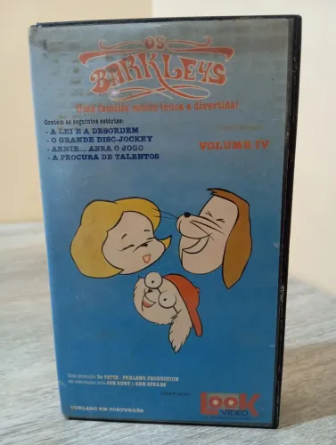 Os Barkleys - Uma Família Muito Louca Volume IV VHS Original Desenho Raro