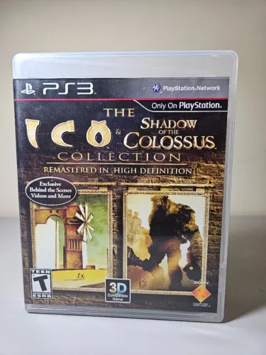 Jogo ICO e Shadow of The Colossus - CIB PS3 Original
