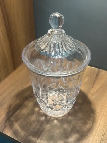 Pode de cristal (potiche, bomboniere, baleiro)