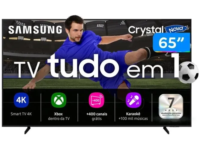 TV Samsung Cristal 4k 65 p U8100f