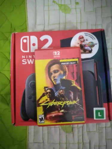 Nintendo Switch 2 256gb + cyberpunk 2077