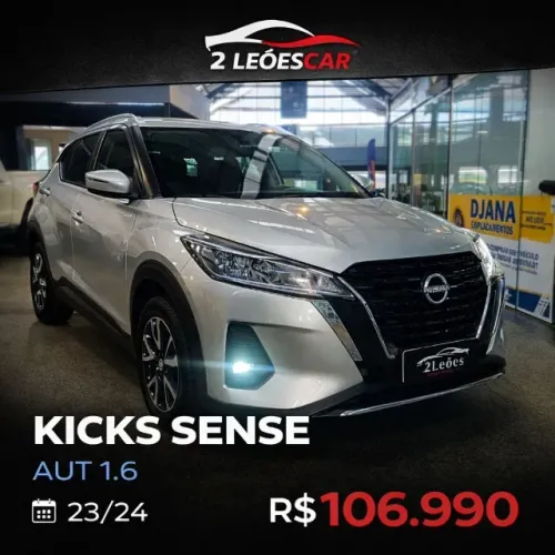 Nissan Kicks Sense 1.6 16V Flex AUT 2024