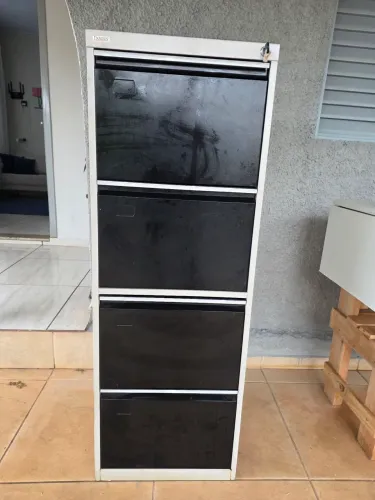Arquivo de Aço / Armário Organizador 4 Gavetas - Marca Pandin