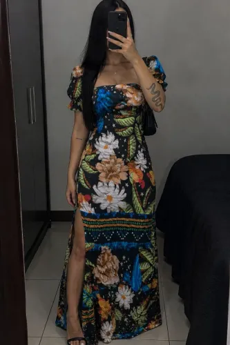 Vestido florido