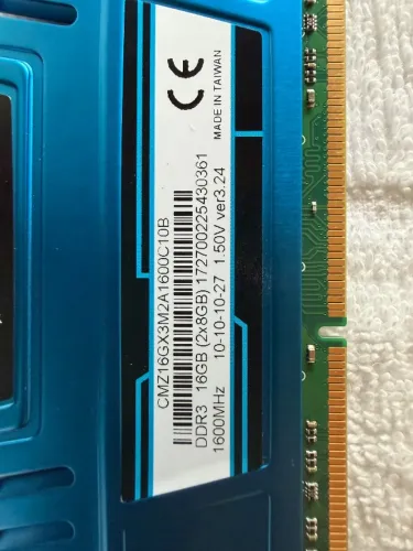 Memória Corsair ddr3 1600mhz 32gb Ram