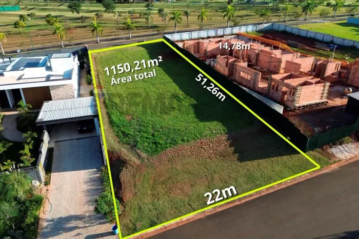 Terreno no Haras Patente: 1.150m² - Frente àrea verde.
