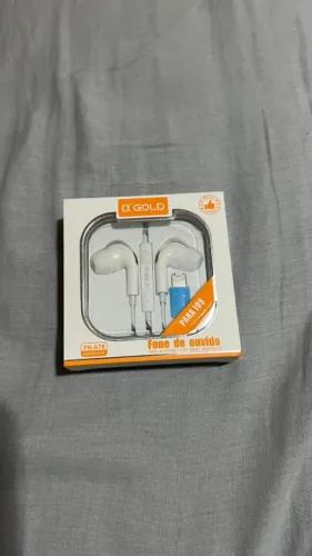 Fone com Fio iPhone  Novo