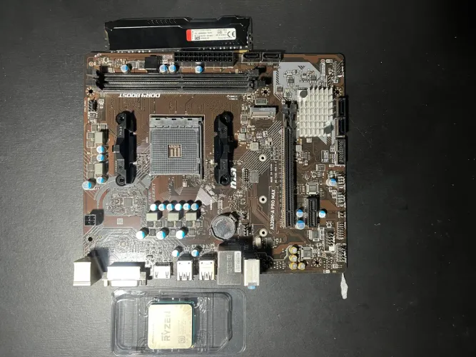 Kit amd r3 2200g
