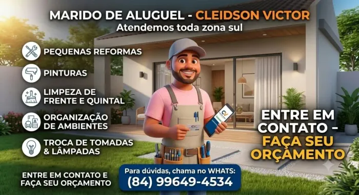 Marido de Aluguel, pequenos reparos!