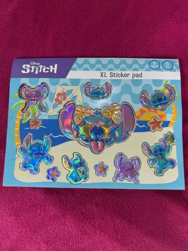 Conjunto de adesivos grandes do Stitch