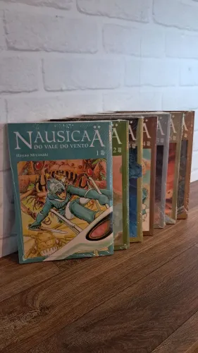 Coleção Completa Mangá Nausicaä Do Vale Do Vento Jbc