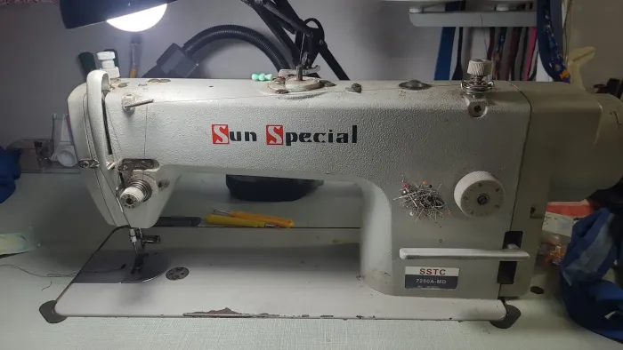 Máquina de costura sunspecial direct drive
