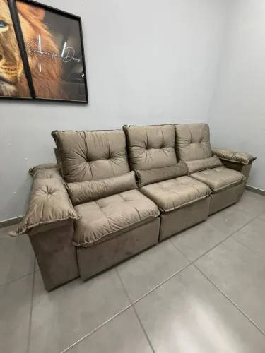 Sofá retrátil reclinável 2.70 arsenal