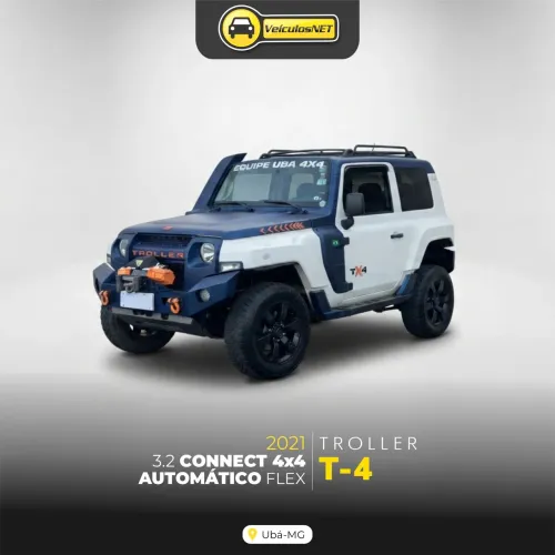 Troller T-4 TX4 Connect 4X4 3.2 Cap.ríg.die.aut 2021