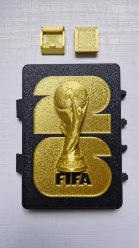 Caixa para figurinha da copa personalizada