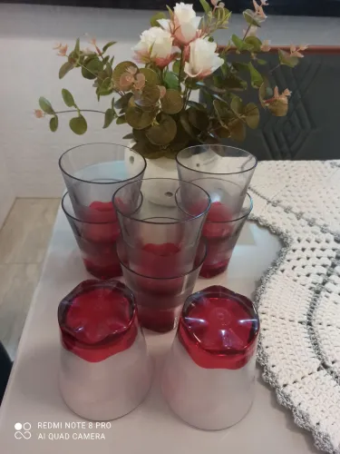 JOGO COPO TUPPERWARE 
