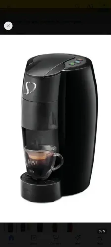 Cafeteira de cápsulas nova