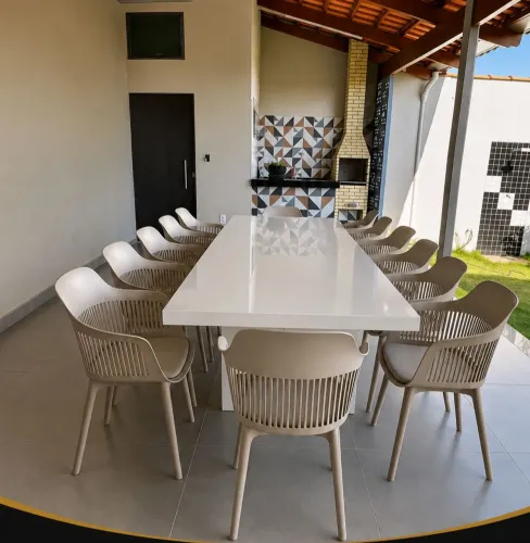 Mesa pedra de ardósia laqueada a partir de 990,00