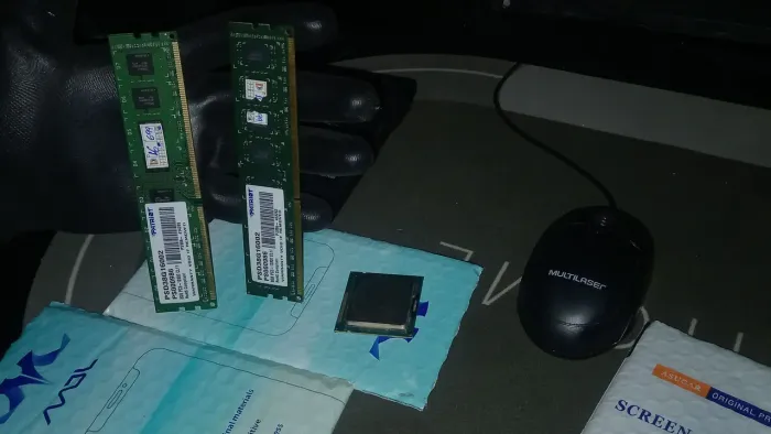 Memória ram ddr3 8GB + CPU i3 3220