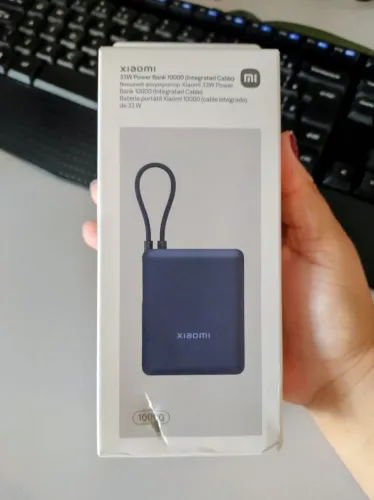 NOVO ORIGINAL NA CAIXA Power Bank 10.000 mAh - 33W (Carregamento Rápido)