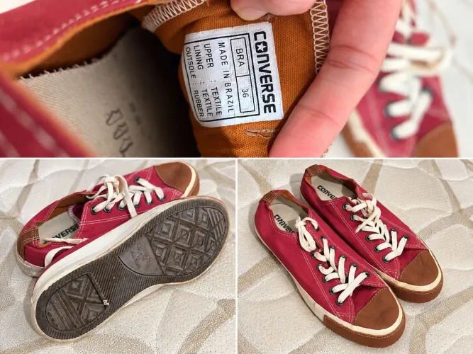 tênis converse vermelho 36